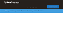 Tablet Screenshot of kenfreeman.com